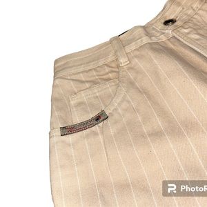 80s Vintage Women’s Blaze Hi Rise Pinstripe denim-Size7/8 Western NWT Deadstock